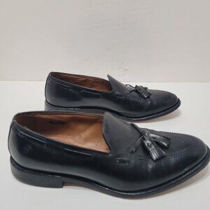 Allen Edmonds Grayson Black Leather Tassel Loafers Made in USA - Mens 11 D